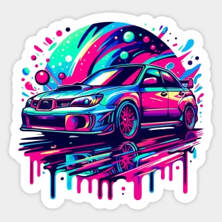 subaru sti Sticker